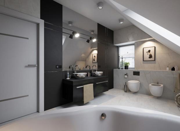 Oplossingen voor een badkamer met schuin dak