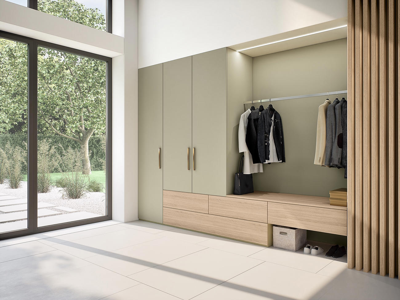 Trendkitchen 2 ONE Sage MERINO H F2 Scandinavian