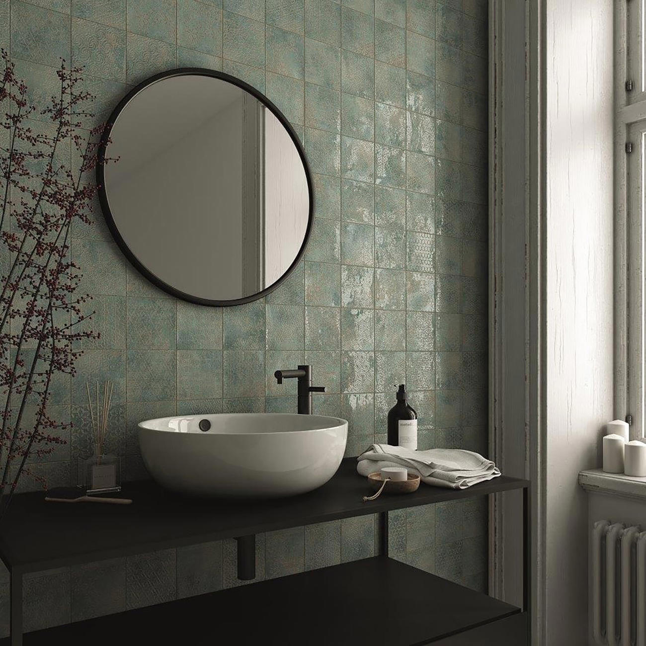 Enso Suki Teal 12 5X12 5 3