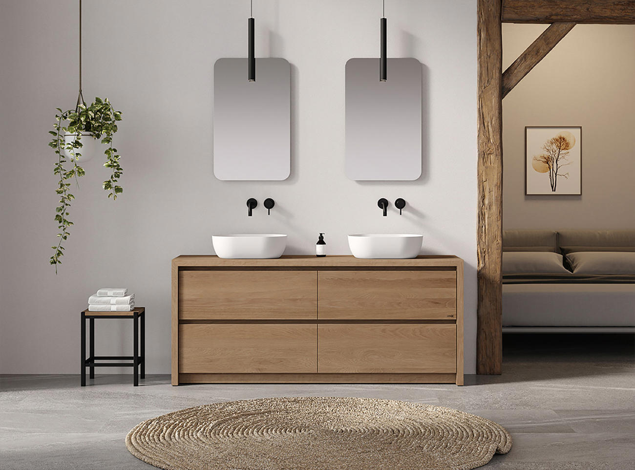 Looox Wooden U Floor