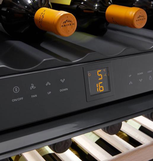 Voeg luxe toe aan uw keuken met een wijnklimaatkast