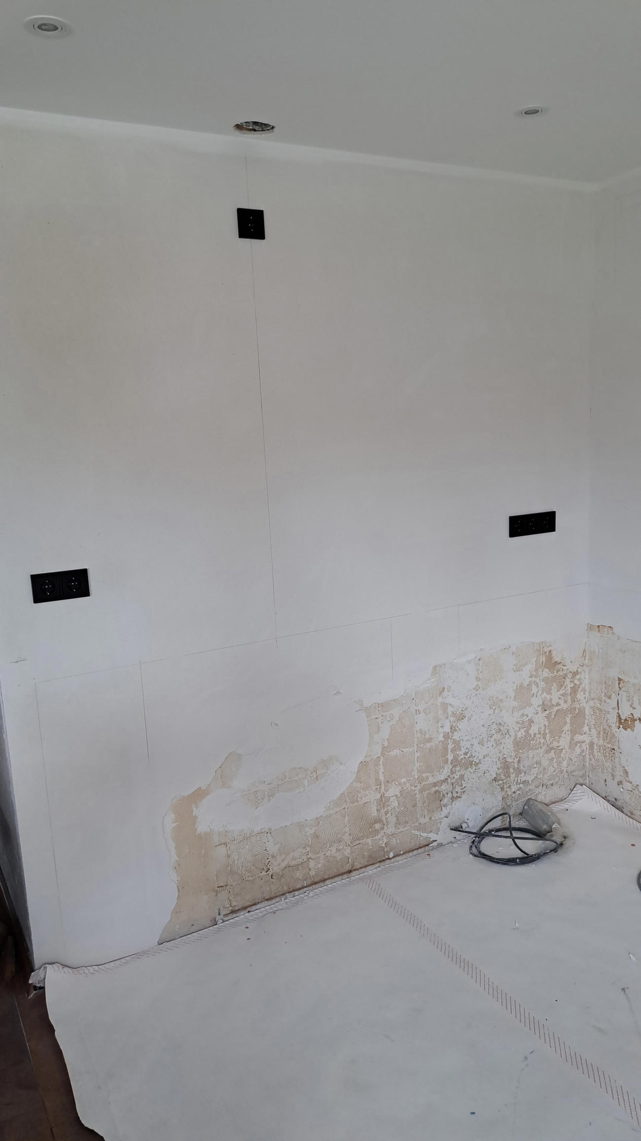 Wanden En Plafond Gestuukt